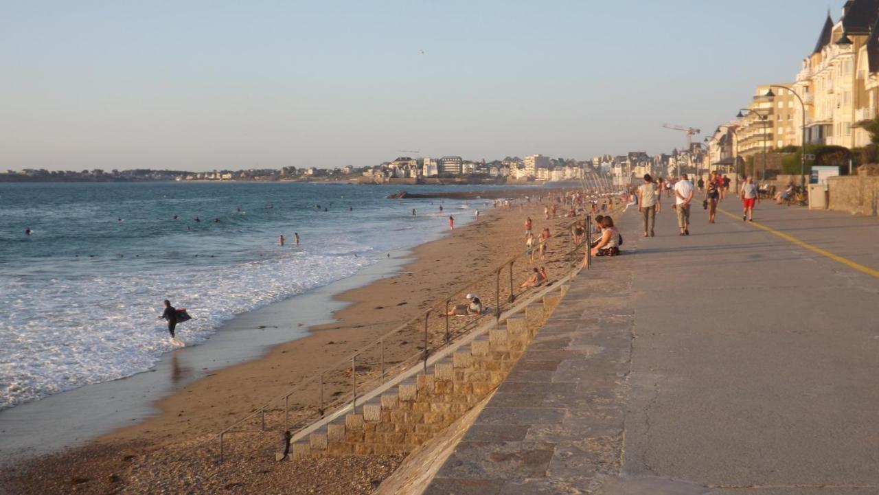 Appartement T2 ,Parking Prive,Terrasse, 10 Mns A Pieds De La Cite Corsaire Et Ses Plages Saint-Malo Exteriér fotografie